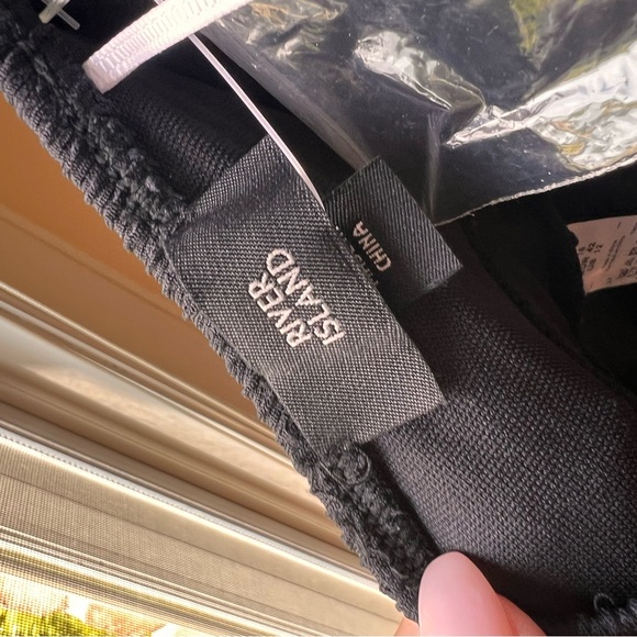 NEW River Island Textured Bandeau Swimsuit One Piece Sz 12 - Picture 7 of 8